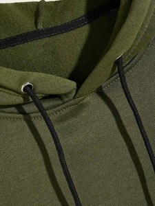 Fabricant pakistanais, vente en gros de sweats à capuche brodés, tissu doux avec broderie de logo personnalisé, sweats à capuche basiques pour hommes - Product Image 4