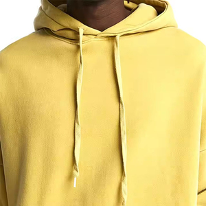 เสื้อฮู้ดดี้ผู้ชายสไตล์เอลีท ล้างสีแบบแอซิด ผ้าด้านในนุ่มสบาย ทรงปกติ วัสดุทนทาน ดีไซน์ทันสมัย เหมาะสำหรับฤดูหนาว ผ้าฟลีซ ระบายอากาศได้ดี - Product Image 3