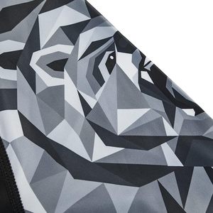 Custom Design Men's Long Sleeve Rashguard BJJ Compression Wear 100% Polyester Premium Quality OEM Service <b>Heat</b>-Transfer Printed - Product Image 5