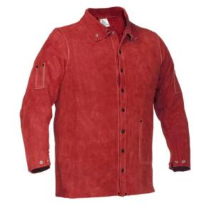 Ropa de Soldadura de Cuero Vacuno, Chaqueta de Seguridad para Soldador, 100% Ropa de Trabajo para Soldadura - Product Image 3