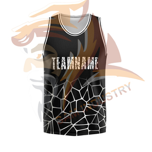Maillot de basket respirant personnalisable, design par sublimation, créez votre propre tenue d'équipe sportive, maillot de basket personnalisé - Product Image 6