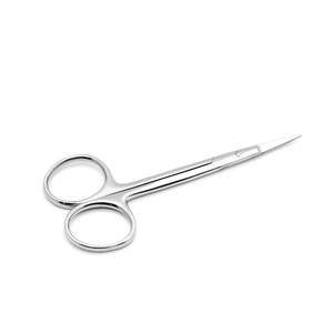 Tijeras Profesionales de Alta Calidad para Manicura, Acero Inoxidable Afilado, Rectas y Duraderas, para Cortar Cutículas, Arte de Uñas, Herramienta de Belleza - Product Image 1