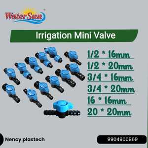 Mini-vanne à double barbillon multi-tailles pour tuyau d'irrigation polyvalent 16mm 20mm - Product Image 4