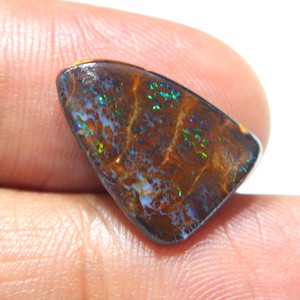 Opale de Boulder Koroit Naturelle d'Australie, Cabochon d'Opale de Boulder d'Australie pour la Fabrication de Bijoux, Pierre Précieuse - Product Image 3