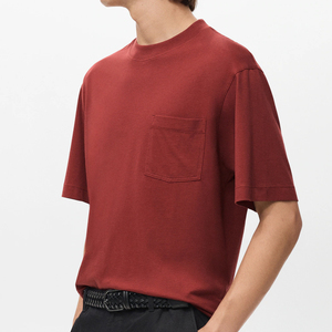 T-shirt en coton imprimé pour homme, coupe ample, séchage rapide, manches courtes, coupe carrée, produit le plus vendu, faible MOQ - Product Image 3