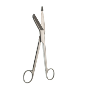 Ciseaux à pansements Lister 4 1/2″ en acier inoxydable, instrument médical chirurgical pour traumatismes, EMT, infirmières et usages multiples - Product Image 1