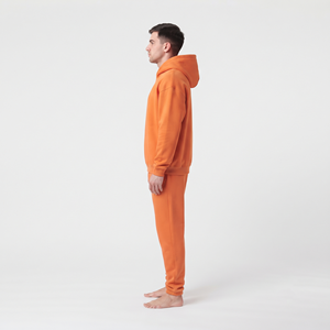 Costume décontracté pour homme, automne, nouveau costume en maille pour homme, sweat à capuche, pantalon décontracté à manches longues, ensemble deux pièces - Product Image 5