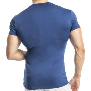 Service OEM - T-shirt de sport surdimensionné pour homme en tissu respirant polyester et élasthanne - Design personnalisable - Meilleur prix - Product Image 3