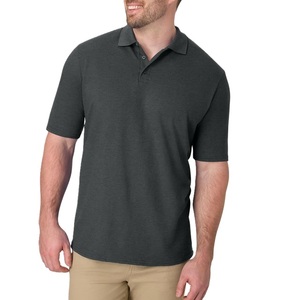 Camiseta polo para hombre, 100% algodón piqué, 220 g/m², color sólido, manga corta, corte regular, tejido de punto, ropa casual, proveedor de Bangladesh. - Product Image 1