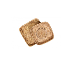 Attractive Design Rectangle Boho Rattan Tray For Luxury Parties Table Decorative <b>Drink</b> Serving Tray Elegant Piece At Best Price - Product Image 4