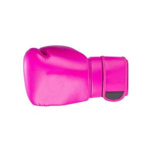 Gants de boxe en cuir rose à doigts entiers avec sangle de poignet personnalisable pour l'entraînement unisexe - Product Image 2