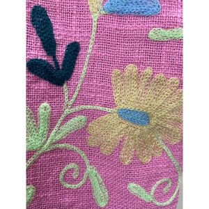hand-embroidered TNT Suzani Cotton Embroidered Short <b>Jacket</b> Windproof and Breathable Floral Design Coat Gift for Her/Mom - Product Image 3