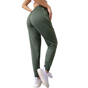 Pantalon décontracté pour homme en toile lavée de poids moyen, coupe droite, avec propriétés respirantes et séchage rapide, taille mi-haute - Product Image 4