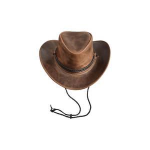 Sombrero de Vaquero para Hombre y Mujer, Sombreros de Paja de Estilo Antiguo, Estilo Occidental - Product Image 4