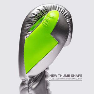 ถุงมือชกมวยพรีเมียม X Pro Fly หนังแท้ 100% ถุงมือชกมวยแบบผูกเชือก ป้องกันข้อมือ สำหรับฝึกซ้อมและใช้ในยิม - Product Image 4