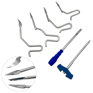 Ouvre-trou pour clou intramédullaire fémoral orthopédique en acier inoxydable, instrument chirurgical vétérinaire manuel - Product Image 4