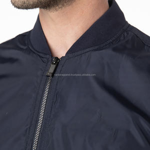 Nardon Apparel Vestes Bomber personnalisées pour hommes Vêtements de sport décontractés d'extérieur Vestes coupe-vent à fermeture éclair complète pour printemps et automne - Product Image 4