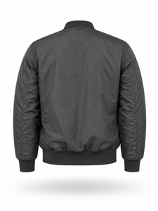High Quality Wholesale Winter <b>Men's</b> High Street Style Stand Collar Quick Dry Nonwoven Nylon <b>Suede</b> Zipper Solid Pattern <b>Jacket</b> - Product Image 2