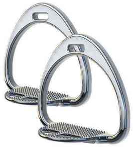 High Quality Stainless Steel Horse Riding Stirrups with Custom Logo Option for Safe and Comfortable Riding - Product Image 1