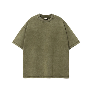 เสื้อยืดคอกลมแขนสั้นทรงปกติสีเทาสำหรับผู้ชาย ลายพิมพ์ลำลอง ผ้าเจอร์ซีย์ถักจากผ้าฝ้าย ซักแล้ว ระบายอากาศได้ดี เป็นมิตรกับสิ่งแวดล้อม น้ำหนัก 220 กรัม - Product Image 4