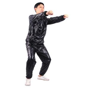 Traje de Sauna OEM para Adelgazar y Perder Peso, con Color y Talla Personalizados, Material de PVC y Poliéster, Unisex - Product Image 4