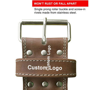 Cinturón de Soporte Lumbar para Levantamiento de Pesas, de Goma Natural y PVC, Impermeable, Ecológico, Transpirable y Personalizable, para Entrenamiento Físico en el Gimnasio - Product Image 5