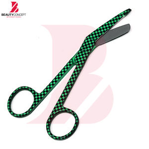 Tijeras Quirúrgicas Manuales de Acero Inoxidable, Diseño Multicolor, Certificación CE, Aptas para Autoclave, para Atención de Emergencias en el Hogar - Product Image 3