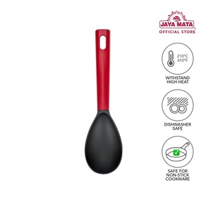 Cuillère à riz en nylon solide Jaya Mata JM292, 265 mm, résistante à la chaleur, avec manche confortable en ABS pour la cuisine - Product Image 5