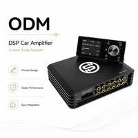 Processeur DSP audio pour voiture ODM Sennuopu, amplificateur 4 canaux pour voiture