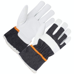 Gants de sécurité en cuir de vachette grainé de haute qualité, résistants et confortables, avec résistance à la chaleur pour un usage quotidien domestique - Product Image 1
