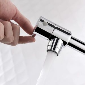 Rubinetto da Cucina Pieghevole in Ottone Lucido con Doppia Maniglia, Girevole, Cromato, Oro Rosa, Classico, Solo per Acqua Fredda, per Uso Commerciale - Product Image 6