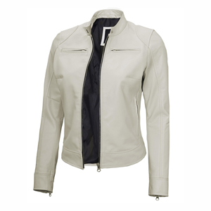 New Arrival Casual Wear <b>Women</b> Leather <b>Jacket</b> Soft Leather Comfortable Design Factory Direct OEM service <b>Women</b> Leather <b>Jacket</b> - Product Image 4