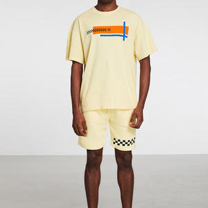 Conjuntos cortos de verano para hombre, traje deportivo, camiseta con pantalones cortos a juego, camiseta y pantalones cortos para hombre, conjuntos de 2 piezas para hombre - Product Image 5