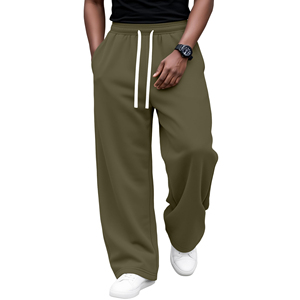 Pantalon de survêtement décontracté pour homme, léger, doux, extensible, en molleton de coton, respirant, idéal pour les activités de plein air et le quotidien. - Product Image 3