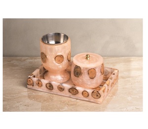 Quemador de Incienso de Madera y Resina Epoxi Hecho a Mano, Bandeja Decorativa para Bakhoor, Quemador de Aromaterapia para el Hogar - Product Image 5