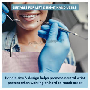 Professional Manual Dental Scraper Tool Double-Ended Dentist Pick Tartar Scraper Medical Grade Stainless Steel CE Certified - Product Image 5