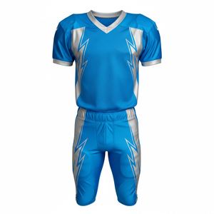 Uniforme Profesional de Fútbol Americano al por Mayor, Ropa Deportiva Sublimada para Equipos, Jersey y Pantalones Anti-Pilling Elásticos - Product Image 1