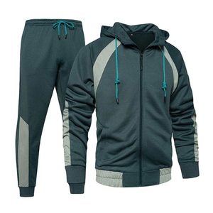 Prix Abordable 2024 Survêtement Homme à Capuche Zippé Streetwear Coupe Droite Couleur Personnalisable Décontracté Hiver Respirant Confortable pour le Jogging - Product Image 2