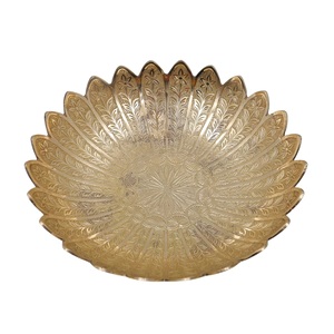 Corbeille à fruits en laiton de qualité supérieure pour table à manger, panier décoratif élégant pour centre de table de cuisine et de maison - Product Image 1