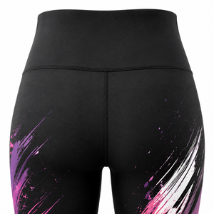 Leggings Deportivos Ecológicos para Mujer, de Secado Rápido, Transpirables, de Cintura Alta, Largos, con Diseño Personalizado por Sublimación - Product Image 5