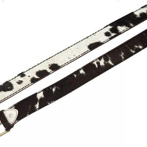 Cinturones de Pelo de Vaca de Diseñador Más Vendidos, en Elegante Cinturón de Cuero Vacuno Genuino Marrón para Mujer y Hombre a Precio de Fábrica - Product Image 5