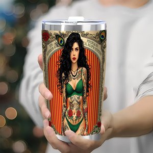 Stainless Steel Tumbler 20oz Vacuum <b>Insulated</b> Double Wall Travel <b>Cup</b> All Weather Use - Product Image 3