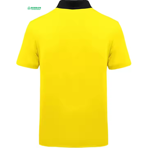 เสื้อเชิ้ตผู้ชายผ้าถักเนื้อแน่น ขายส่ง น้ำหนักเบา ไม่เป็นขุย สวมใส่สบาย คุณภาพสูง ผสมผ้าฝ้าย แขนสั้น 200 กรัม - Product Image 1