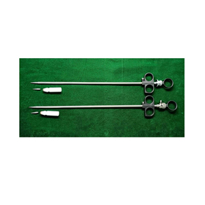 2Pcs CE Approved Reusable 7mmx330mm <b>Laparoscopic</b> Ring Applicator Stainless Steel Surgical <b>Instruments</b> by Mahfooz <b>Instruments</b> - Product Image 1