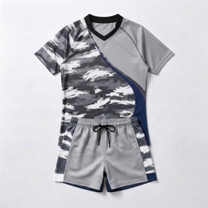 Camiseta de Rugby 100% Poliéster, Uniforme de Rugby con Logotipo y Número del Equipo Personalizados, Uniforme de Entrenamiento de Rugby - Product Image 1