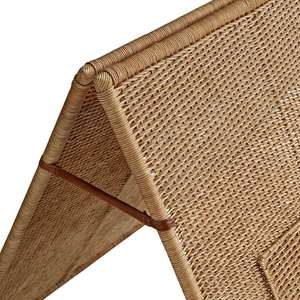 Meilleur Choix Tente de Jeu Wigwam en Rotin Naturel pour Enfants, Tipi en Osier, Maisonnette pour Tout-Petits, Mobilier de Crèche, Décoration Bohème - Product Image 2