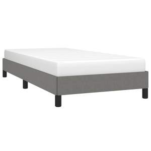 39.4 grigio scuro "x 74.8" doppia struttura letto in tessuto senza materasso categoria di prodotto letti - Product Image 3