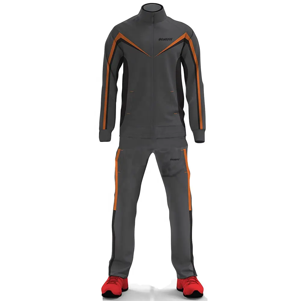 Mannen Streetwear Mannen Polyester Rits Sport Trainingspak