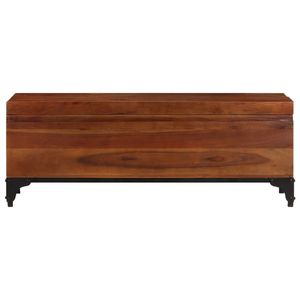 Baúl de Almacenamiento Grande de Madera de Acacia Sólida en Color Café, con Impresionante Capacidad de Almacenamiento - Product Image 4