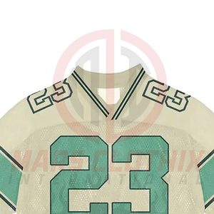 Maillots de football américain rétro personnalisés et brodés, nouvelle tendance, maillot de football américain rétro sur mesure - Product Image 6